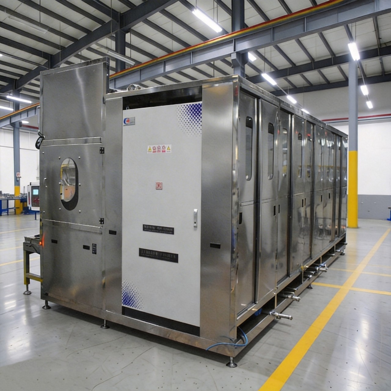 汽車零部件全自動多工位清洗烘干線 (3)